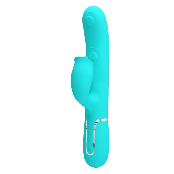PRETTY LOVE   Gigi light blue, 7 thumping functions 7 licking modes - obrazek 3