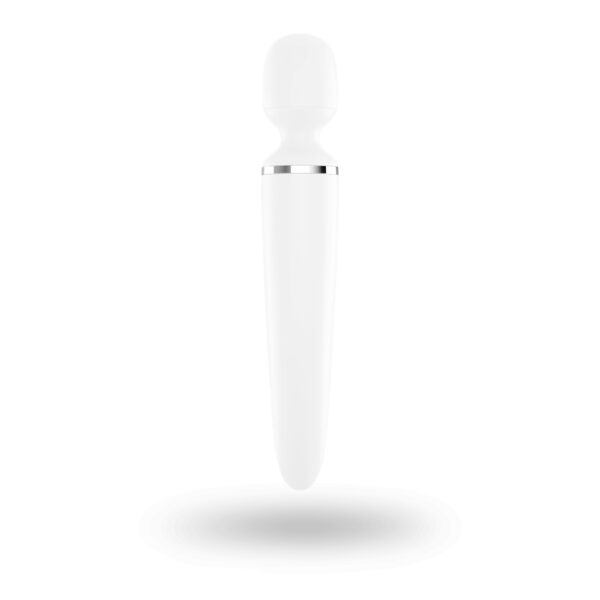 Wibrator   Satisfyer Wand er Woman (White/Chrome) - obrazek 3