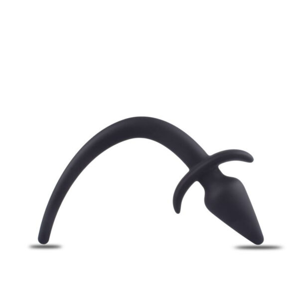 Plug/prostata  Plug anale con corda in silicone - obrazek 3