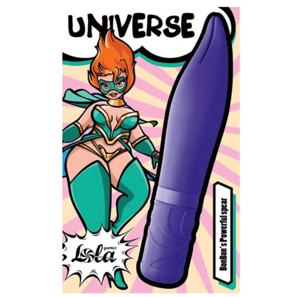Rechargeable Mini Vibrator Universe BonBons Powerful Spear Blue - obrazek 3