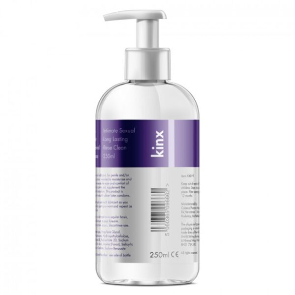 Żel  Me You Us Silk Slix Water Based Lubricant Pump Bottle White 250ml - obrazek 3