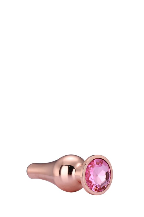 GLEAMING LOVE ROSE GOLD PLEASURE PLUG L - obrazek 3