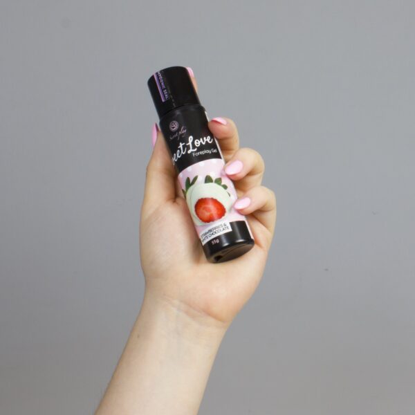 STRAWBERRY & WHITE CHOCOLATE GEL   60 ML - obrazek 3