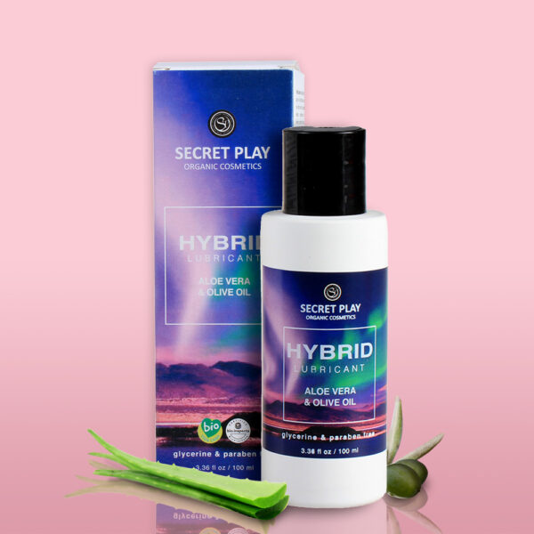 HYBRID LUBRICANT   ALOE VERA   ORGANIC COSMETICS 100 ML - obrazek 3