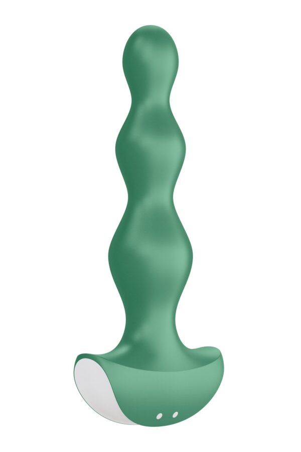 Plug   Vibrator Lolli Plug 2 Green - obrazek 3