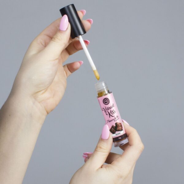 LIP GLOSS VIBRANT KISS BROWNIE - obrazek 3