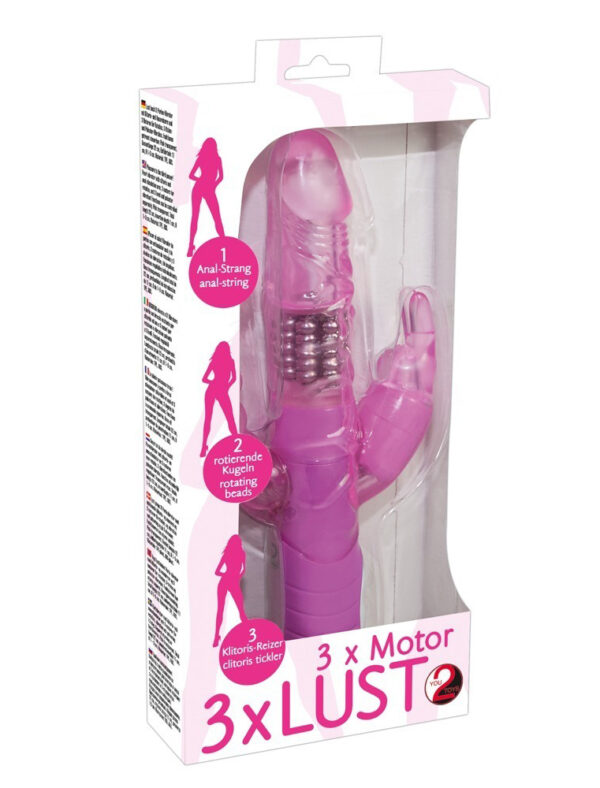 Rabbit Dual Pleasure pink - obrazek 3