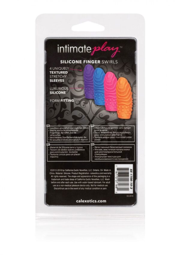 Silicone Finger Swirls Assortment - obrazek 3