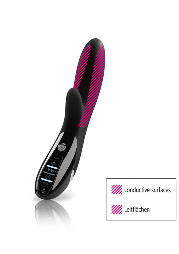 Daring Danny eStim Vibrator Black - obrazek 3