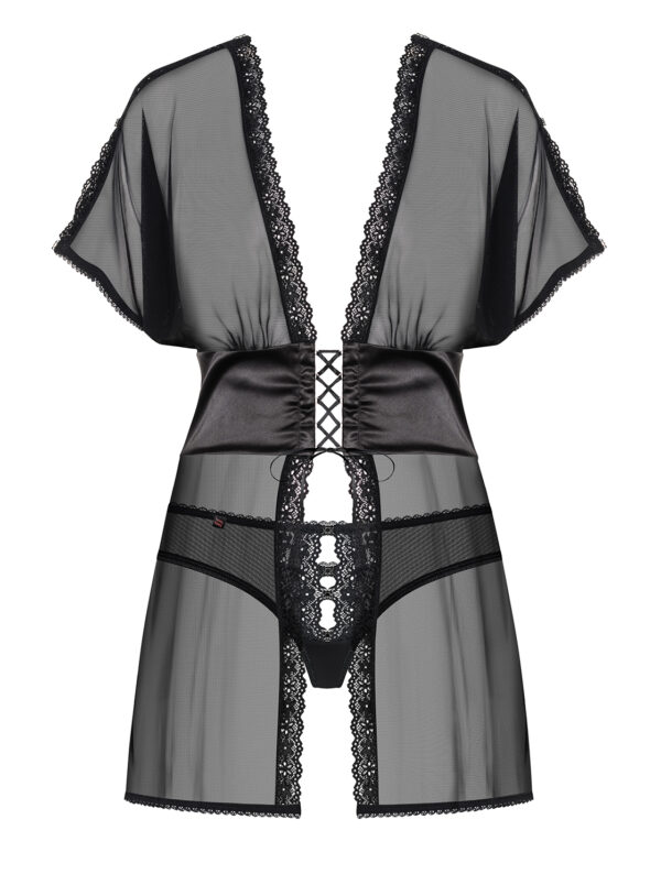 Bielizna 868 BAB 1 babydoll i figi L/XL - obrazek 3