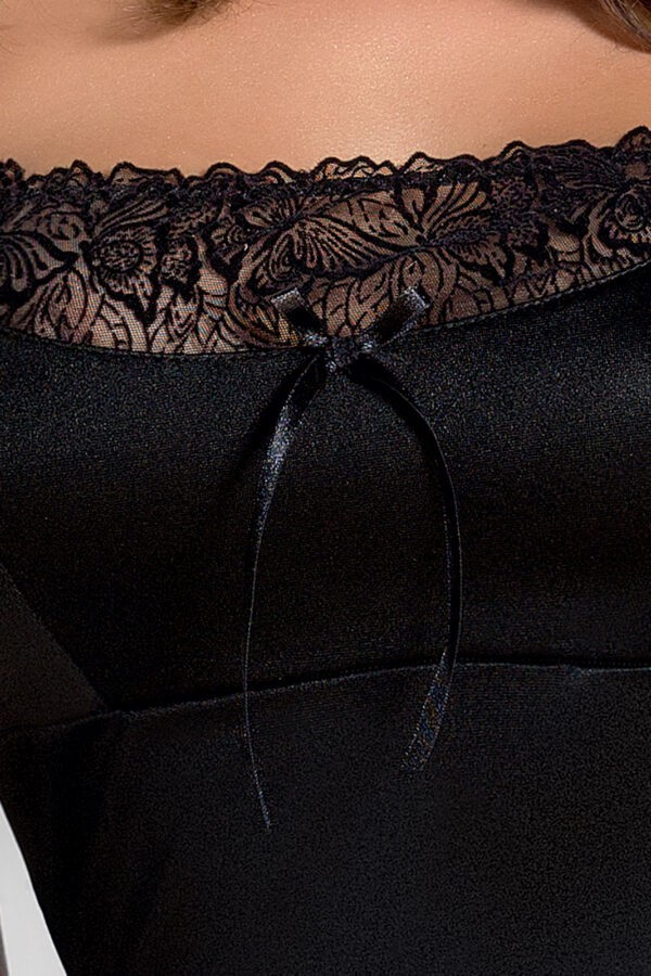 Bielizna LAUREN CHEMISE black S/M   Casmir - obrazek 3