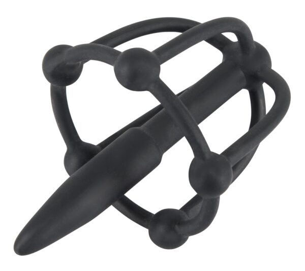 Penis Plug with Glans Cage - obrazek 3