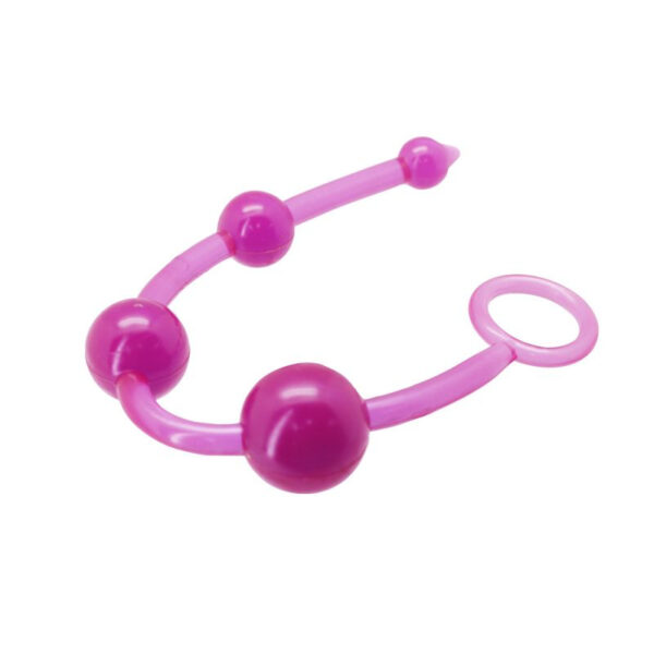 Palline anali Timeless Jelly 4 colore viola - obrazek 3