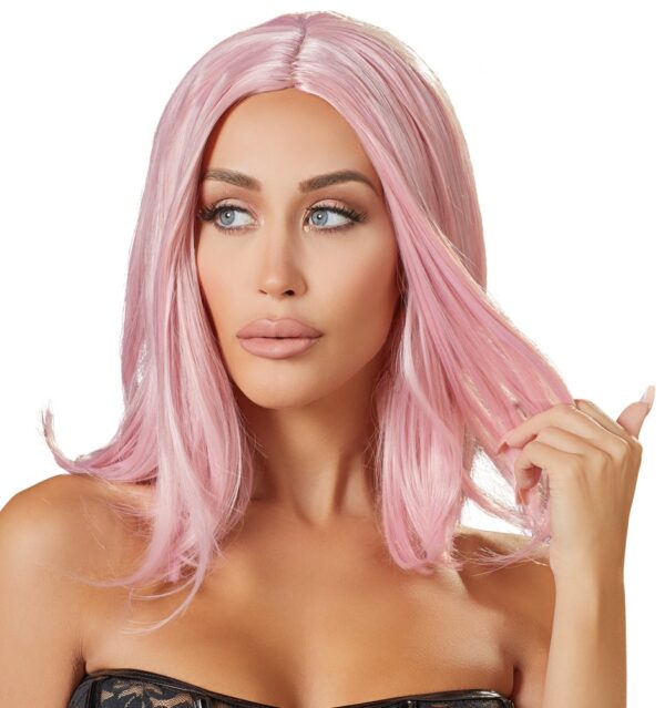 Wig, bob, pink - obrazek 3