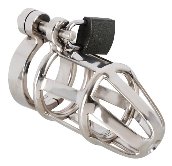 Chastity Cage Stainless Steel - obrazek 3