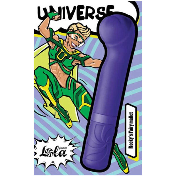 Rechargeable Mini Vibrator Universe Rockys Fairy Mallet Blue - obrazek 3