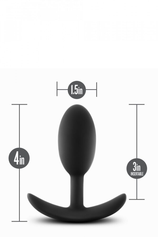 ANAL ADVENTURES VIBRA SLIM PLUG   MEDIUM - obrazek 3
