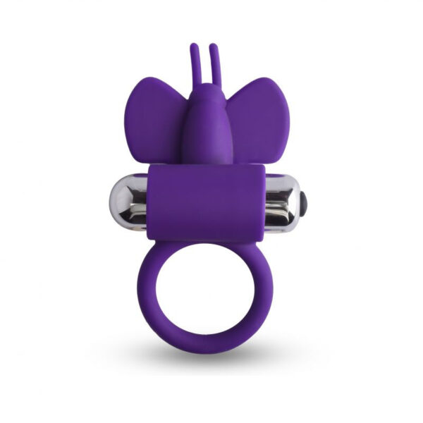 Pierścień  Anello fallico vibrante butterfly Toyz4Lovers - obrazek 3