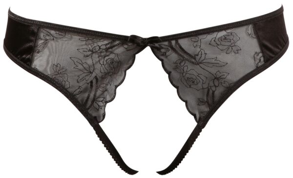 Basic G String black M - obrazek 3