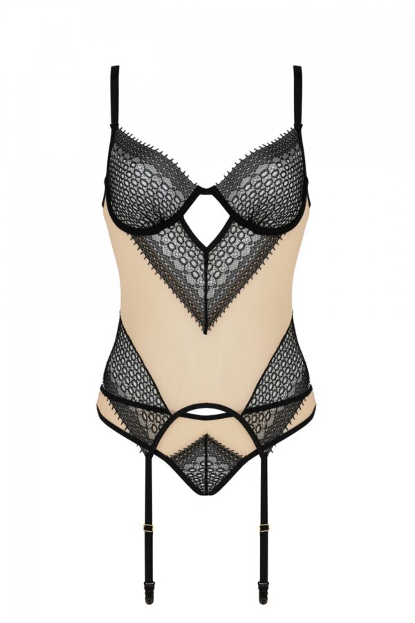 Bielizna DENERYS CORSET beige XXL/XXXL - obrazek 3