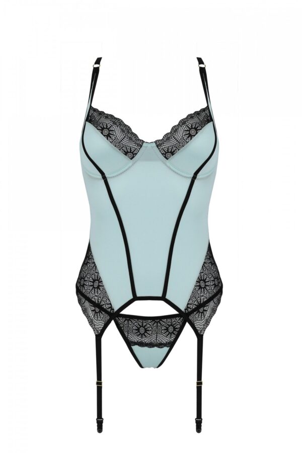 Bielizna SIDRA CORSET minty S/M - obrazek 3