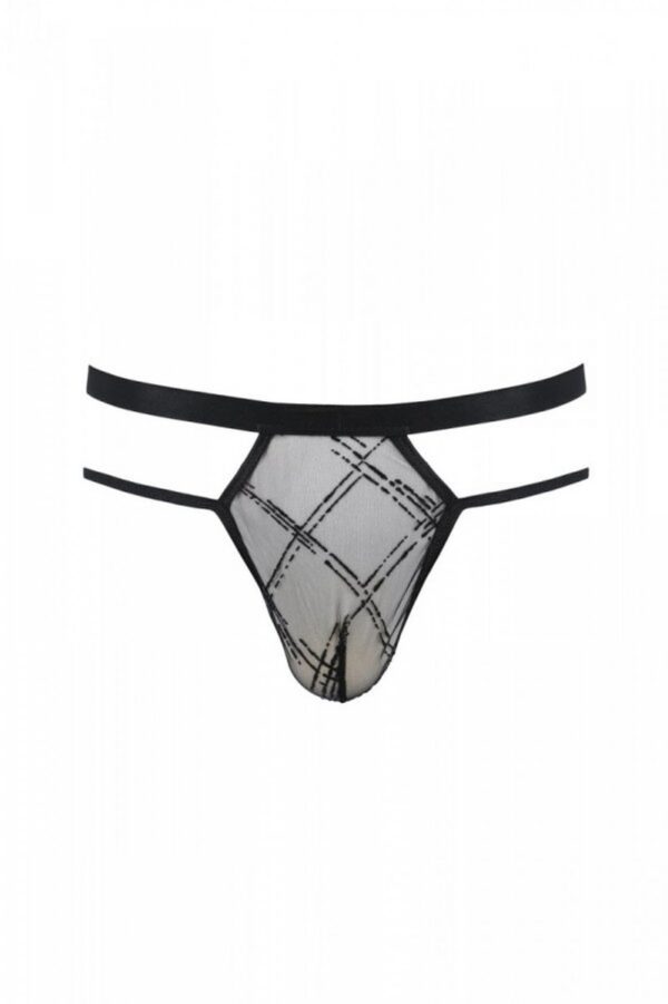 029 THONG COLLIN black XXL/XXXL   Passion - obrazek 3