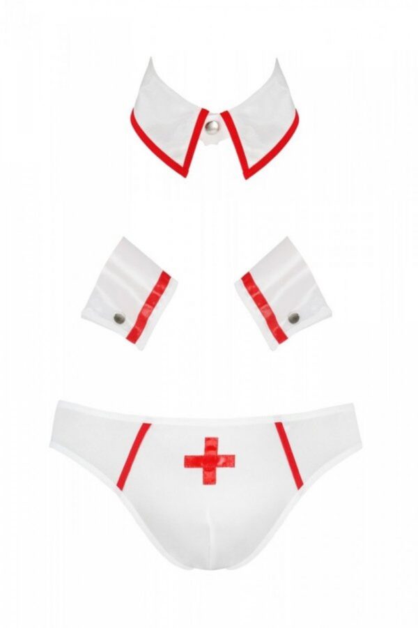 037 SET GREGORY white XXL/XXXL   Passion - obrazek 3