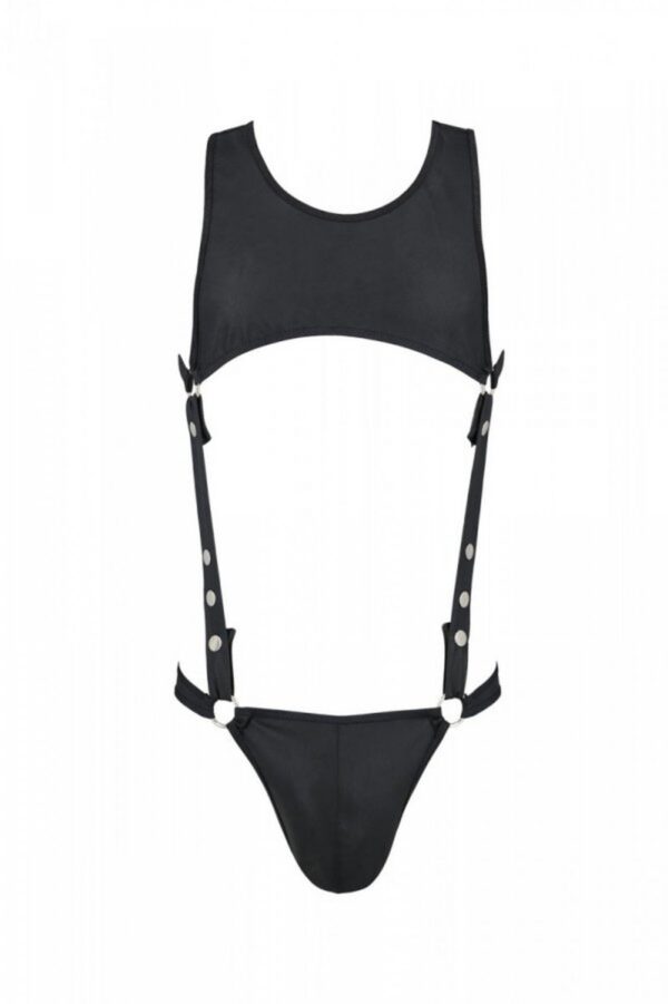 056 BODY ADAM black XXL/XXXL   Passion - obrazek 3
