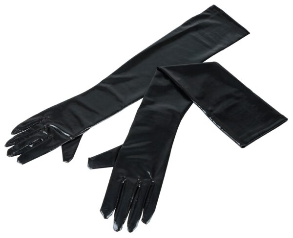 Gloves Wet Look S L - obrazek 3