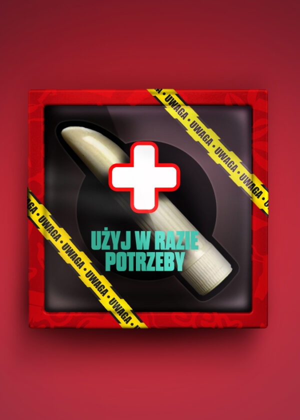 Wibrator Awaryjny Wibrator Biały - obrazek 3