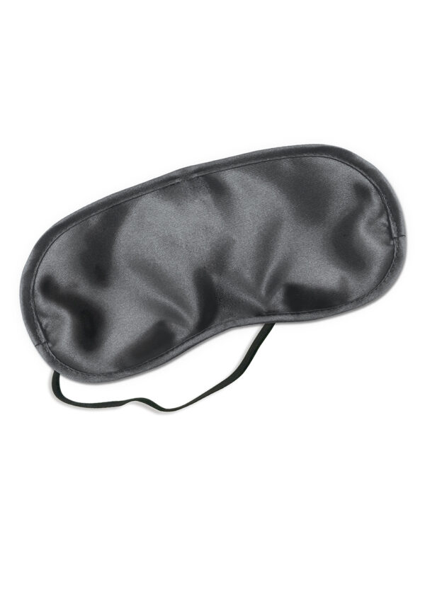 Satin Love Mask Black - obrazek 2