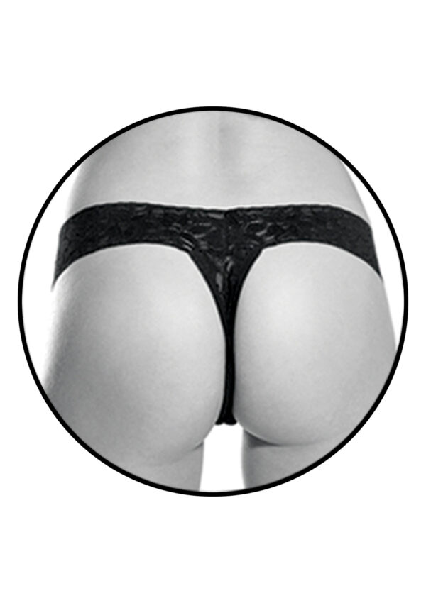 Remote Control Vibrating Panty Black - obrazek 3