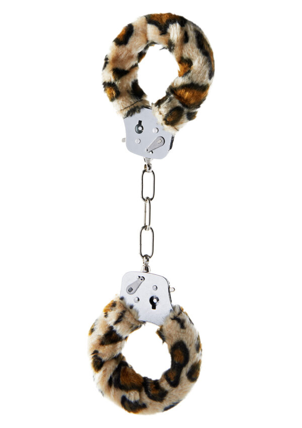 Furry Fun Cuffs Leopard - obrazek 3