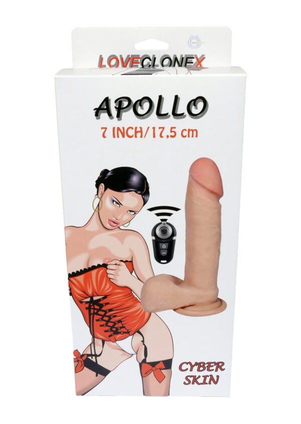 Wibrator APOLLO LOVECLONEX 7 rotation USB - obrazek 3