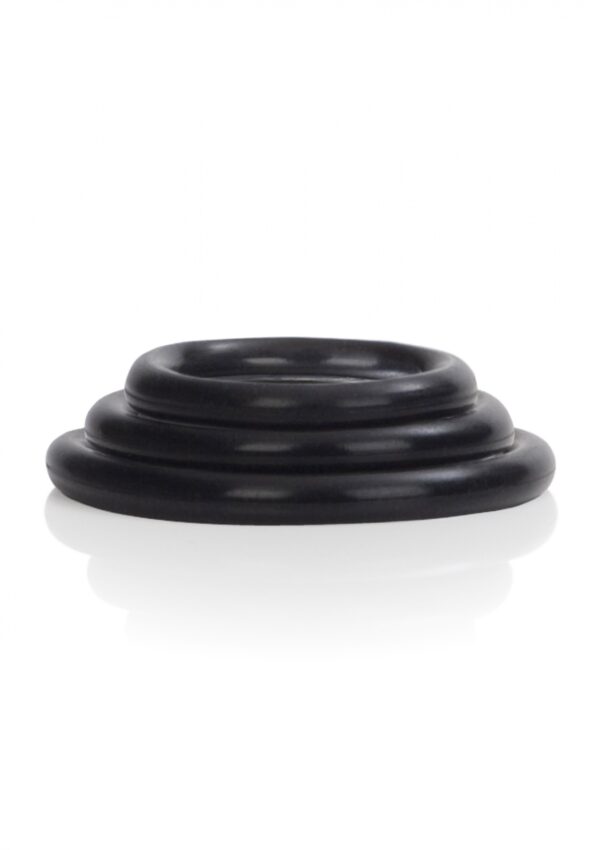 Silicone Support Rings Black - obrazek 3