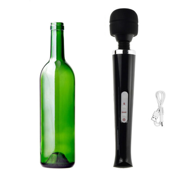 Stymulator Magic Massager Wand USB White 10 Function - obrazek 3