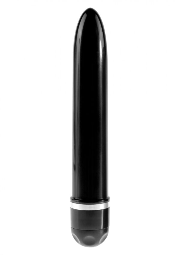 King Cock 8 Inch Vibr Stiffy Light skin tone - obrazek 3