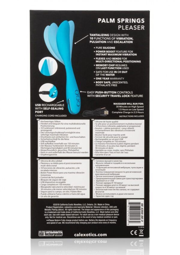 Palm Springs Pleaser Blue - obrazek 3