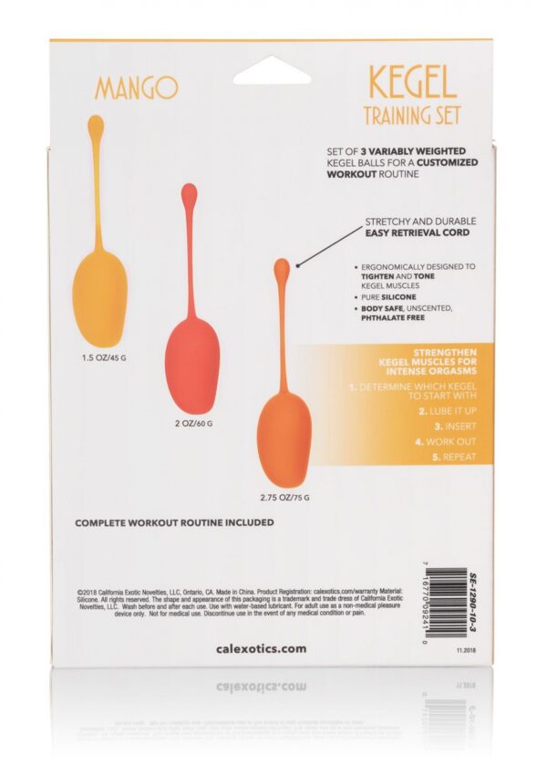 Kegel Training Set Mango Assortment - obrazek 3