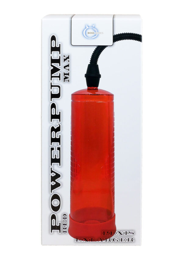 Pompka Powerpump MAX   Red - obrazek 3