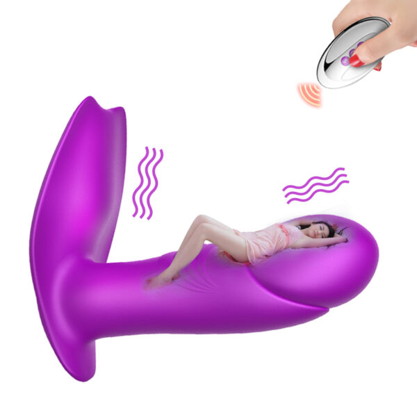Stymulator   B   Series   Silicone Panty Vibrator USB 7 Function / Heating / Impact function - obrazek 3