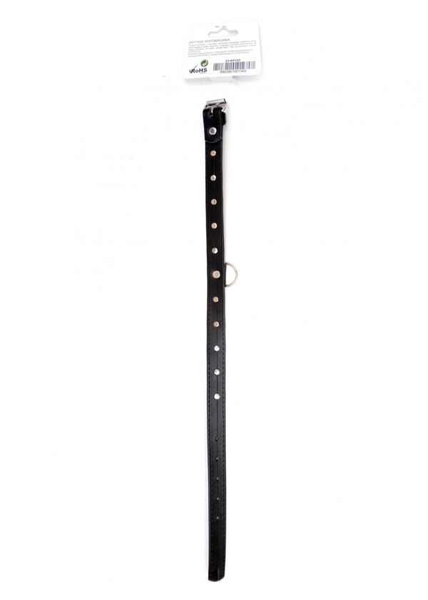 Fetish B   Series Collar   2 cm pink crystal - obrazek 3