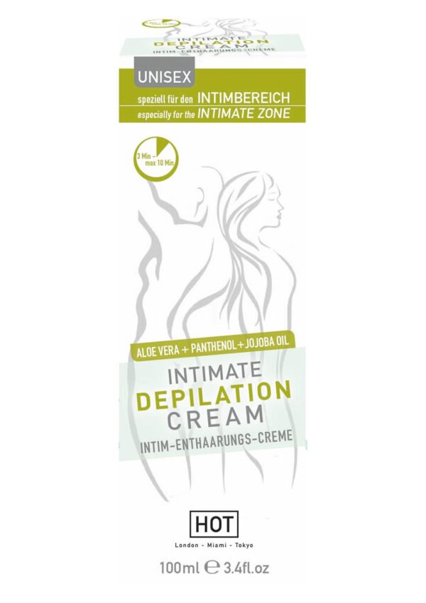 Żel/sprej HOT Intimate Depilation Cream 100 ml - obrazek 3