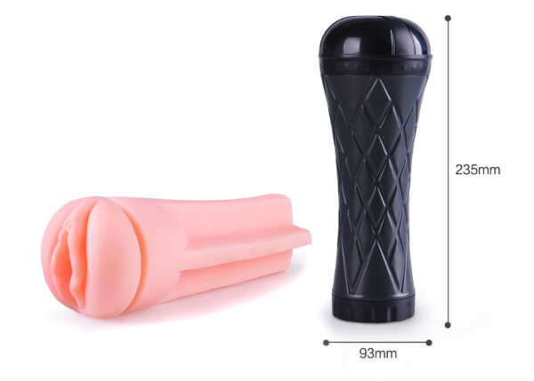 Masturbator Vibrating Vagina cyber skin  Latarka - obrazek 3