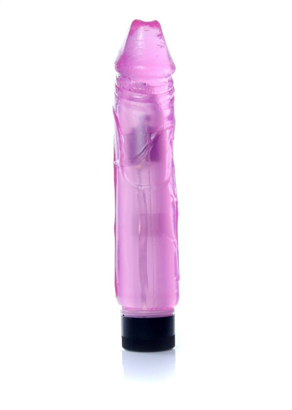 Wibrator Juicy Jelly   Multispeed Pink - obrazek 3