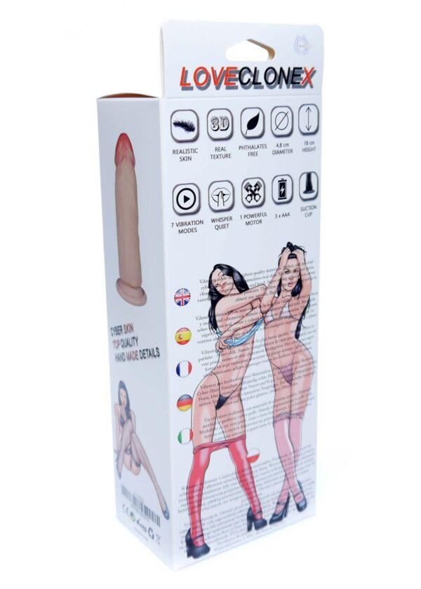 Wibrator FOBOS LOVECLONEX 6 vibration - obrazek 3