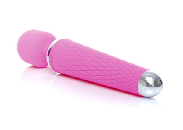 Stymulator Power Massager Wand USB Purple 10 funkcji - obrazek 3