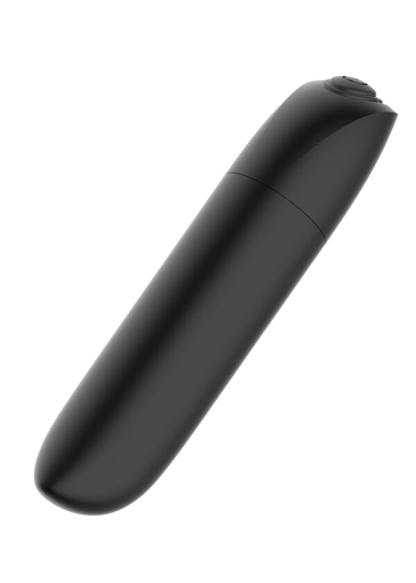Stymulator Rechargeable Powerful Bullet Vibrator USB 20 Functions   Matt Black - obrazek 3