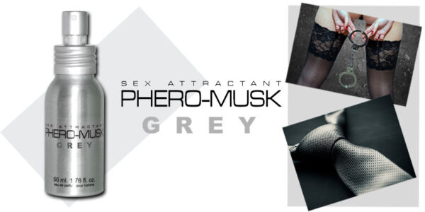 Feromony PHERO MUSK GREY 50 ml for men - obrazek 3