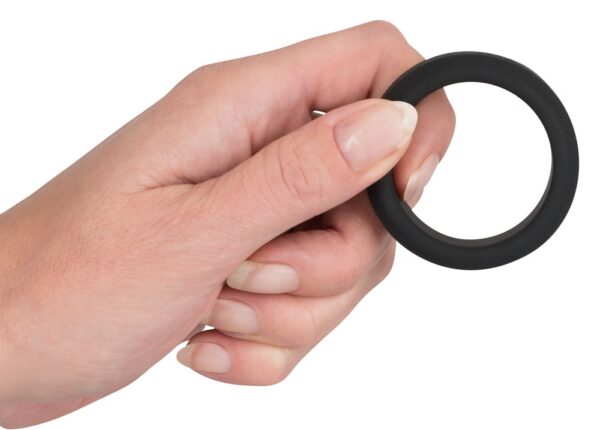 Black Velvets Cock Ring 3.8 cm - obrazek 3